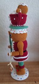 Haakpatroon PDF Gingerbread Nutcracker Warme Chocolademelk