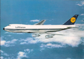 Boeing 747 - Lufthansa - fotokaart - V028
