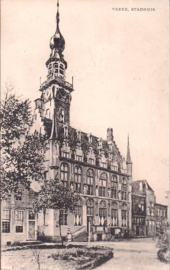 Stadhuis - Veere - oude kaart [14898]