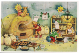 Adventskalender Kaart: Lekkernijen voor de Kerst - 12405