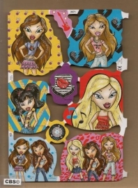 Bratz Rockin`Chic Rock Angels poezieplaatjes glitter MLP 2071