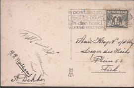 Voerweg en Belvedere - Nijmegen - oude kaart [15470]