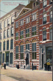 Rembrandshuis, Joden Breestraat - Amsterdam - oude kaart [15055]