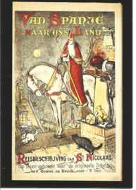 Reisbeschrijving van Sint Nicolaas prentbriefkaart [C8229]