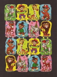 Kruger 98/132 Feestelijke dieren poezieplaatjes