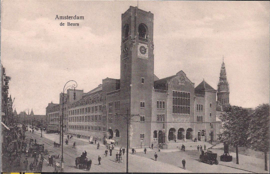De Beurs - Amsterdam - oude kaart [15105]