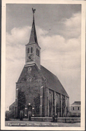 Ned. Herv. Kerk - Egmond aan Zee - oude kaart [15435]