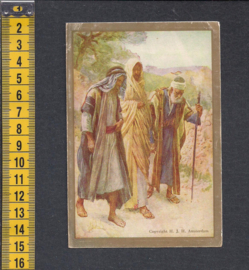 Religieus kaartje Emmaüsgangers (R17)