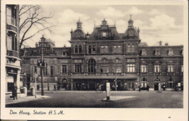 Station H.S.M. - Den Haag - oude kaart [15229]