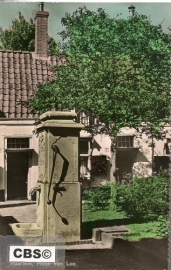 Haarlem - Hofje van Loo - oude kaart [10280]