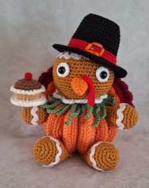 Haakpatroon PDF Gingerbread Kalkoen