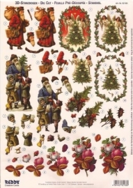 Kerstman, Engelen en Rozen - 82168