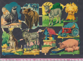 Dieren met waterput poëzieplaatjes MLP 1321