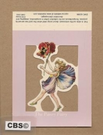 Poezieplaatje The Pansy Fairy Cicely Mary Barker 388