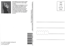 Anne Geddes kaart nr. A204: Zonnebloemen #3