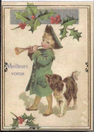 Lucifersboekje met Kerst stickers - 30 stuks (WH1087)