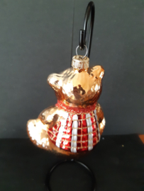 Kerstbeer Kerstornament Glas