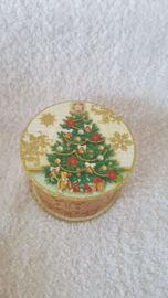 Nostalgische kerstboom - doosje met zeep