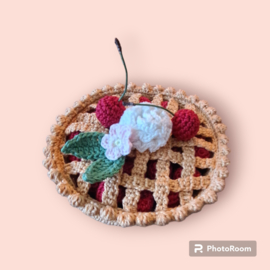 Crochet Cherry Pie