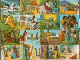 Bijbelse afbeeldingen poëzieplaatjes MLP 1690