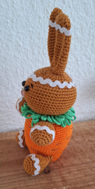 Haakpatroon PDF Gingerbread Paashaas Caramella