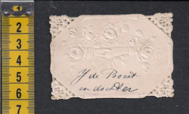 Relief Handjes met rozen antieke kaart [AK3]