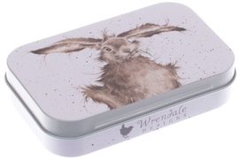 Wrendale Designs 'Hare-Brained' mini gift tin