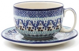 Bunzlau Cup & Saucer 350 ml Marrakesh