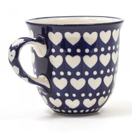 Bunzlau Tulip Mug 330 ml Blue Valentine