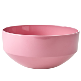 Rice Melamine X-Large Salad Bowl - Dusty Pink -