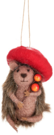 Sass & Belle Woodland Mushroom Hedgehog Decoration