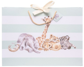 Wrendale Designs Gift Bag - Large 'Little Savannah' African Animal
