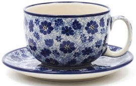 Bunzlau Cup & Saucer 350 ml Dragonfly