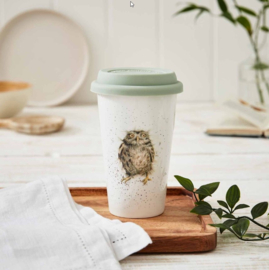 Wrendale Designs Travel Mug 'What a Hoot'