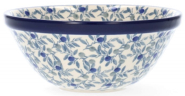 Bunzlau Bowl 450 ml Ø 14 cm Blue Olive