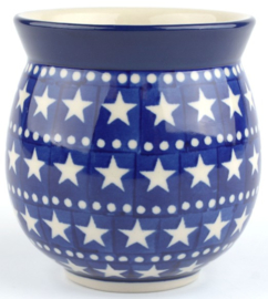 Bunzlau Farmers Mug 370 ml - Blue Stars