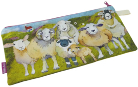 Emma Ball Long Project Bag - Felted Sheep