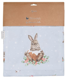 Wrendale Designs Apron 'Winter Woodland' Woodland Animal