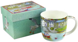 Emma Ball Mug with Gift Box - Harbour -mok met rond oor-