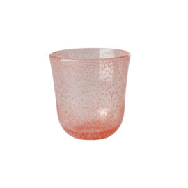 Rice Acrylic Tumbler in Bubble Design - 410 ml - Peach