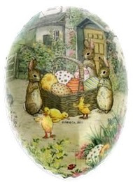 Meander Kartonnen Ei Beatrix Potter - Mand met eieren