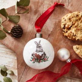 Wrendale Designs 'Merry Little Xmas' Christmas Bauble