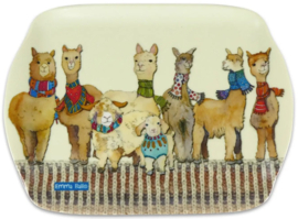 Emma Ball Scatter Tray - Alpacas & Friends