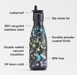 Chilly's Kids Drink Bottle 350 ml - Aqua - 100% lekvrij