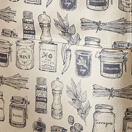 Ulster Weavers Cotton Apron - Herbs & Spices