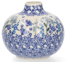 Bunzlau Vase Belly 300 ml 9 cm - Floral Party