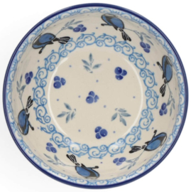 Bunzlau Rice Bowl 300 ml Ø 12 cm Blue Bird -Limited Edition-