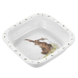 Wrendale Designs Square Oven Dish Hare