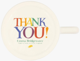 Emma Bridgewater Rainbow Toast - Thank You 1/2 Pint Mug