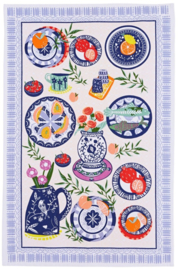 Ulster Weavers Cotton Tea Towel - Mediterranean Plates